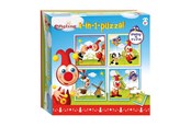 Puzzels - Bambolino Toys - 4in1 Puzzle Jokie 16pcs. Vloer - 960183