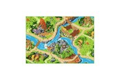 Kinderkamer - Rebel Roads Legetæppe - Dino verden - 95 x 133 cm - 307003