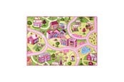 Kinderkamer - Rebel Roads Legetæppe - Pink tivoli - 95 x 133 cm - 307006