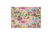 Kinderkamer - Rebel Roads Legetæppe - Pink Tivoli - 140 x 200 cm - 307008