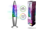 Muziek - Party Funlight Glitter lampe - Multifarvet H: 34cm - 605401