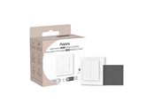 Smart Home - Aqara Light Switch H2 EU (4 Buttons 2 Channels) - White Frame with Dark Grey Buttons - WS-K08D