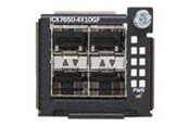 Netwerk-adapter (netwerkkaart, printserver, enz.) - Ruckus Wireless Ruckus - expansion module - Gigabit Ethernet / 10 Gigabit SFP+ x 4 - ICX7650-4X10GF