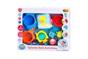 Speelgoed voor baby's - PLAY - Splashy Bath toys 8 pieces. - 97326