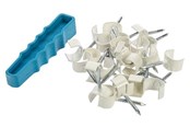 Kabelgoot, Kabelhoes & Kabelbinders - Nordic Quality APK Clips 20 pcs w/tool for PR cable - 222318