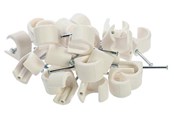 Kabelgoot, Kabelhoes & Kabelbinders - Nordic Quality Cable Clips round 14-20mm - 25 pcs - 303784