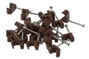 Kabelgoot, Kabelhoes & Kabelbinders - Nordic Quality Cable Clips 3x5mm - 25 pcs - 303787