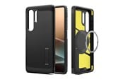 Mobiel - Covers & Cases - Spigen Tough Armor MagSafe - black - Samsung Galaxy S25 Ultra - ACS08964