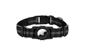 Honden - Lippa AirTag Tracking Halsband voor Honden Zwart Maat: Small 33-43,5cm - LPCOVER0029