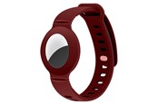Mobiel - Overige accessoires - Lippa Silicone Wristband for AirTag and Smart Finder – Red - LPCOVER0051