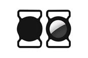 Honden - Lippa Collar Holder for AirTag and Smart Finder – Black - LPCOVER0043