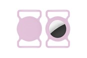 Honden - Lippa Collar Holder for AirTag and Smart Finder – Pink - LPCOVER0046