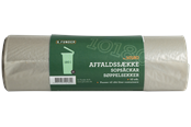 Reiniging - G.Funder Container garbage bags for 180 liter container clear plastic 10 bags per roll - standard quality - 5701137101800