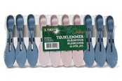 Reiniging - G.Funder Plastic clothespin - 10 pcs. clips in a pack. - 5701137140106