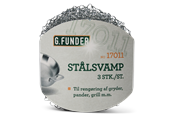 Reiniging - G.Funder Steel sponge 3 pcs. - 5701137170110
