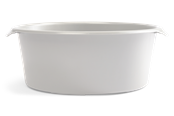 Reiniging - G.Funder Dishwashing tub 8 liters white Danish produced - 5701137194581