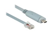 Netwerk-adapter (netwerkkaart, printserver, enz.) - DeLOCK Serial Adapter - USB-C - RS-232 x 1 - 89893