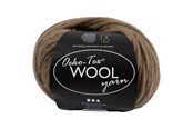 Creatief spelen - Creativ Company Wool yarn Light brown 50m - 4824585