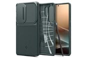 Mobiel - Covers & Cases - Spigen Optik Armor - abyss green - Samsung Galaxy S25 Ultra - ACS08970