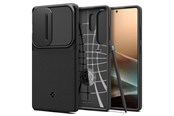 Mobiel - Covers & Cases - Spigen Optik Armor - black - Samsung Galaxy S25 Ultra - ACS08969
