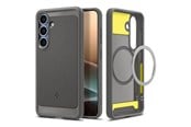 Mobiel - Covers & Cases - Spigen Rugged Armor MagSafe - marble gray - Samsung Galaxy S25 - ACS08999