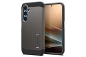 Mobiel - Covers & Cases - Spigen Tough Armor MagSafe - gunmetal - Samsung Galaxy S25 - ACS09009