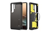 Mobiel - Covers & Cases - Spigen Tough Armor MagSafe - gunmetal - Samsung Galaxy S25 Ultra - ACS08965