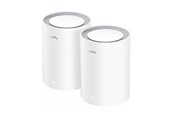 Router - Cudy Mesh Solution M3000 (2-Pack) AX3000 Gigabit Wi-Fi 6 2.5G White - Mesh router Wi-Fi 6 - M3000(2-Pack)