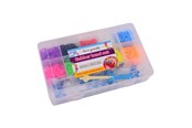 Schrijf- en tekenartikelen - Johntoy - Loom Bands Set in Storage Box 3000pcs. - 29651