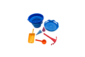 Buiten spelen - CompactToys 7in1 Sandtoys // Blue - 7in1-Blue