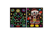 Creatief spelen - Creative Craft Group Xmas Holographic Dots Sticker Set - 800051