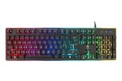 Toetsenbord - Deltaco GAMING Full Size - Gaming toetsenbord - Engels (VK) - Zwart - GAM-021-RGB-UK
