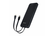 Powerbank - DENVER PBS-10010B - Powerbank 10000mAh with USB-A output - Black Powerbank - Zwart - 10000 mAh - PQCA-10320