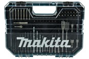 Gereedschap - Makita Drill/Bit Set With Clear Lid 75 Parts E-15126 - E-15126