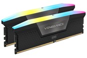 RAM - Corsair Vengeance RGB DDR5-5200 - 16GB - CL40 - Dual Channel (2 pcs) - Intel XMP - Black with RGB - CMH16GX5M2B5200C40