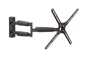 Muurbevestigingen, AV-bevestigingen & AV-meubels - Barkan BM343XL mounting kit - full-motion - for LCD display/ curved LCD display - black - Max 36.2 kg - recommended for 65" - BM343XL