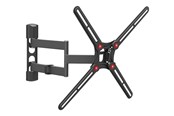 Muurbevestigingen, AV-bevestigingen & AV-meubels - Barkan BM343 bracket - full-motion - for LCD display/ curved LCD display - black - Max 40 kg - recommended for 65" - BM343