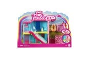 Dollhouse & Accessories - Barbie Mini land Dream House - Pink Slide & Swing - HYF46
