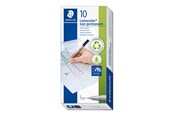 Schrijf- en tekengerei - Staedtler Universal pen Lumocolor non-p S 10 pcs  gre - 311-5