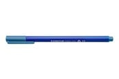 Schrijf- en tekengerei - Staedtler Fibre-tip tripl.col. rPP.10 pcs delft blue - 323-63