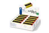 Schrijf- en tekengerei - Staedtler Eraser Noris 65x23x13mm 20 pcs. - 526 N20