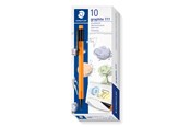 Schrijf- en tekengerei - Staedtler Mechanical pencil graph.B 10 pcs  07 Orange - 777 07-4
