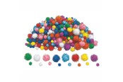 Schrijf- en tekenartikelen - Colorations - Glitter Pompoms 300pcs. - CHGPOM