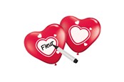 Speelgoed - Folat BV - Writable Balloons Heart 6 pcs. - 08592