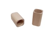 School accessoires - Playwood Pencil Box Square Beechwood 9.5 cm - SL094G