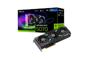 Grafische kaarten - PNY GeForce RTX 5070 Epic-X OC - 12GB GDDR7 RAM - Grafische kaarten - VCG507012TFXXPB1-O