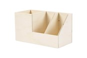 Kinderkamer - Creativ Company - Wooden Pencil Box 3 Compartments - 54472