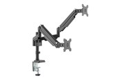 Monitorbevestiging - InLine mounting kit - for 2 LCD displays - black - 23160B