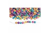 Schrijf- en tekenartikelen - Colorations - Wooden Stringing Beads Flower 225 g - CHDAISY