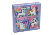 Puzzels - Wins Holland Jigsaw puzzle 4in1 - Forest animals 12 pcs. Vloer - PU180